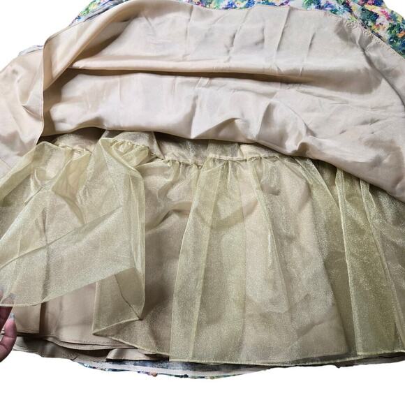 Tracy Reese Secret Garden Sequin Green Dress - Picture 3 of 9